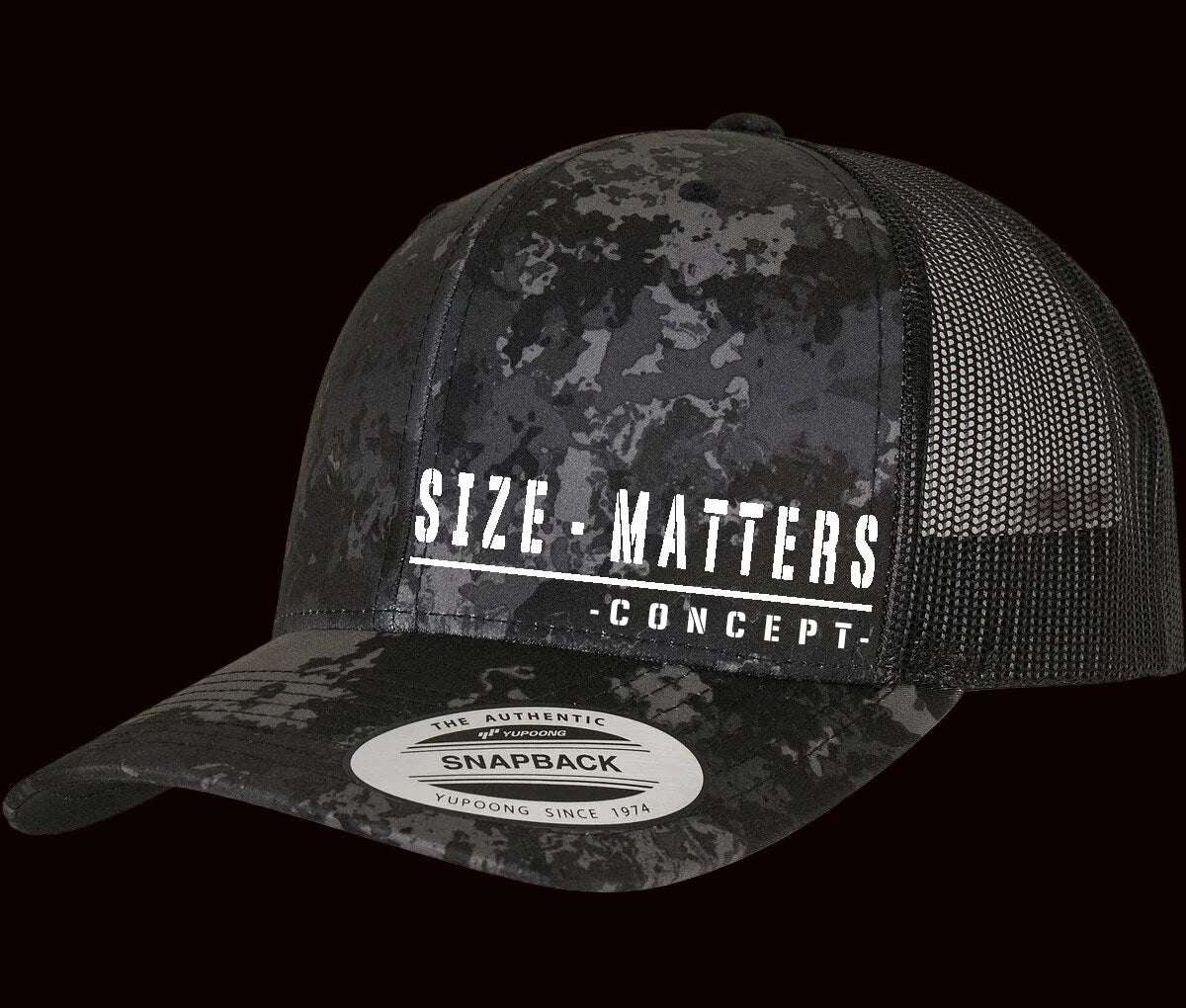 SIGN CAP – Veil Camo Retro Trucker